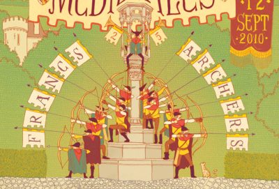 XXIe RENCONTRES MEDIEVALES (2010) poster