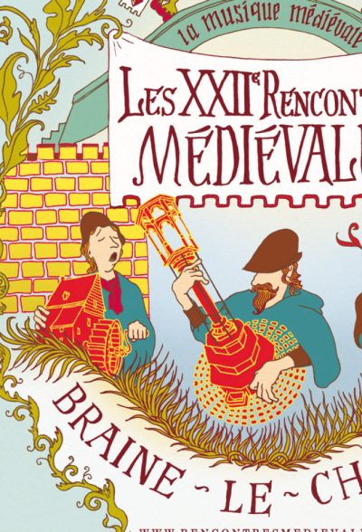 XXIIe RENCONTRES MEDIEVALES (2012) poster