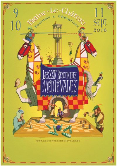 XXIVe RENCONTRES MEDIEVALES (2016) poster