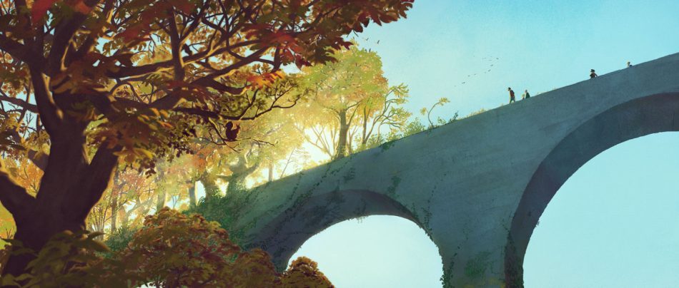 SUR LE PONT animadoc by Sam & Fred Guillaume - Concept Art