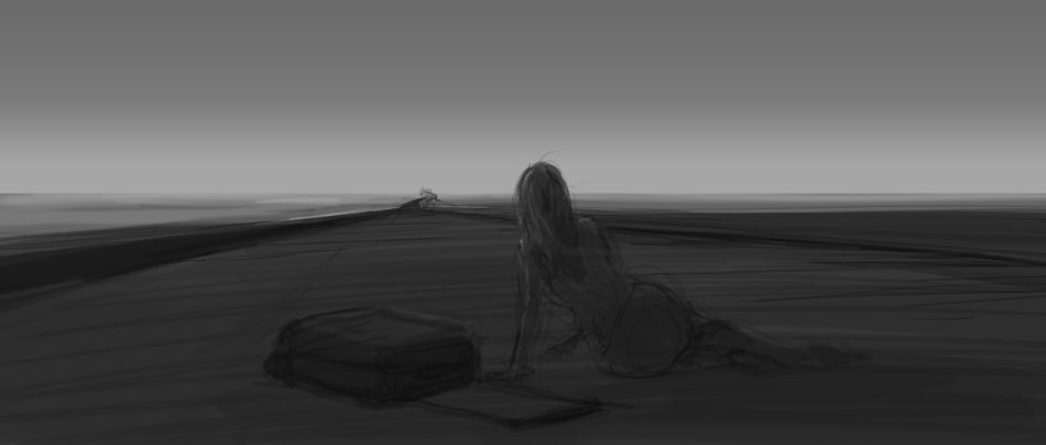 SUR LE PONT animadoc by Sam & Fred Guillaume - Concept Art Rough