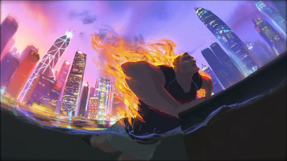 HSBC HONG KONG SEVENS 2016 Descends - concept art -- Blink Ink
